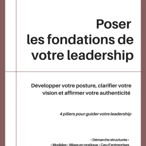 Page - Poser les fondations de votre leadership