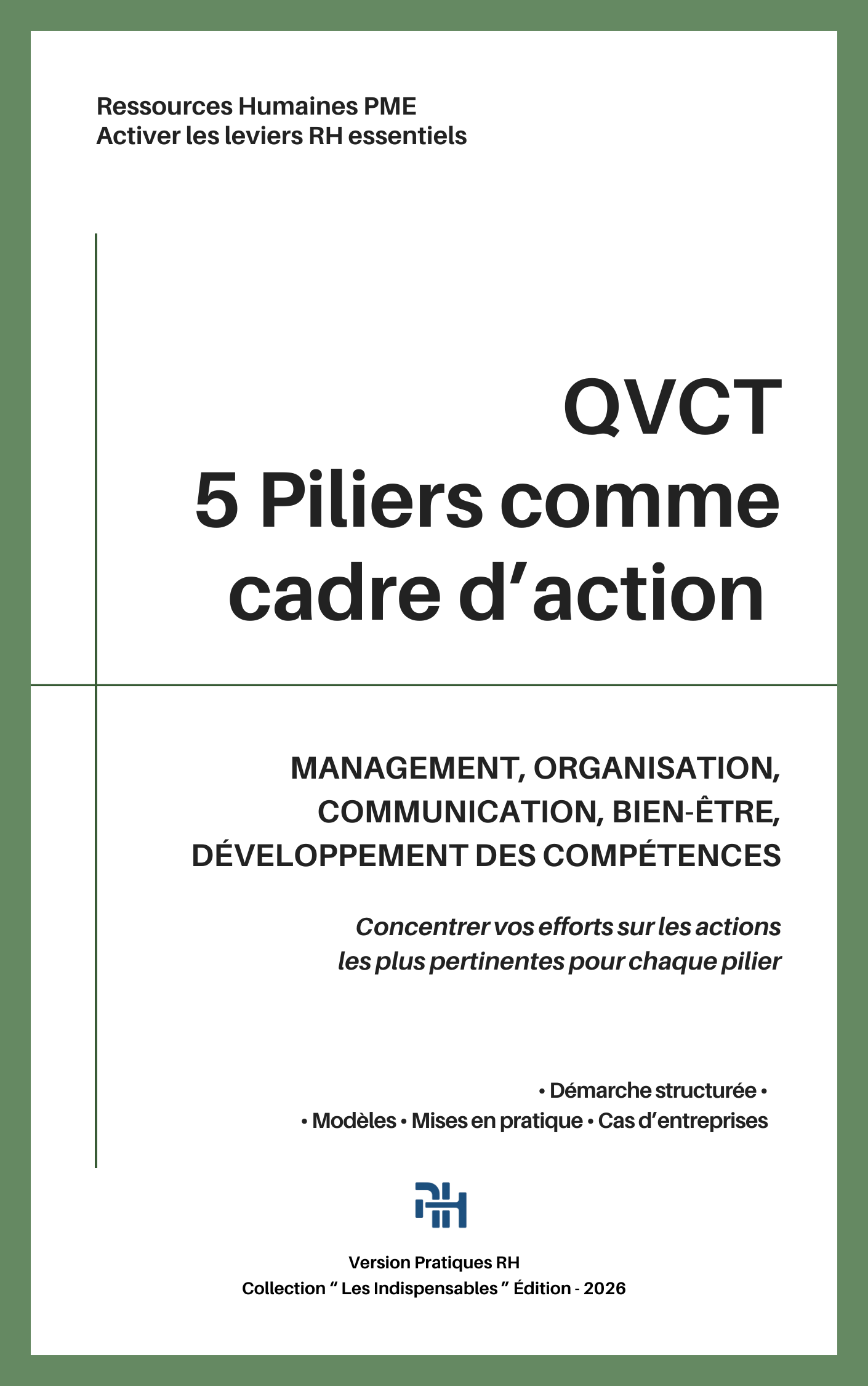 Page - Qualité de Vie et Conditions de Travail