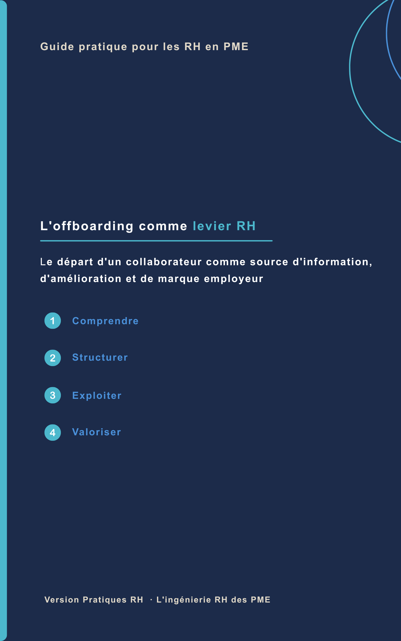 Guide pratique pour la fonction RH en PME - L'offboarding comme levier RH - couv